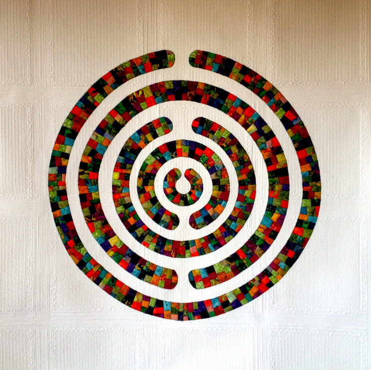 Quilt - Crop Circles by Colleen Granger 