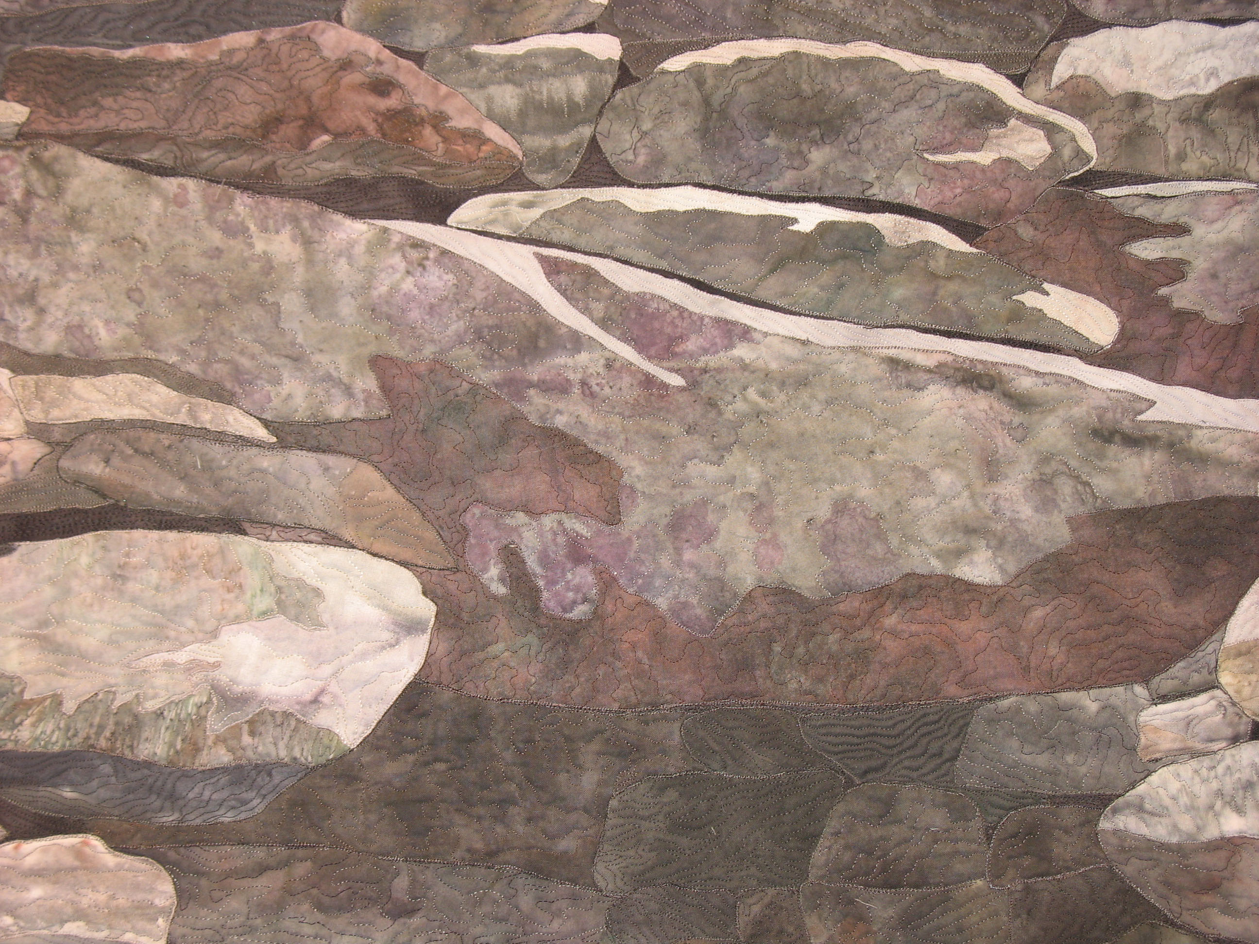 Irish Stone Fort Ruin, Detail by Denise Labadie