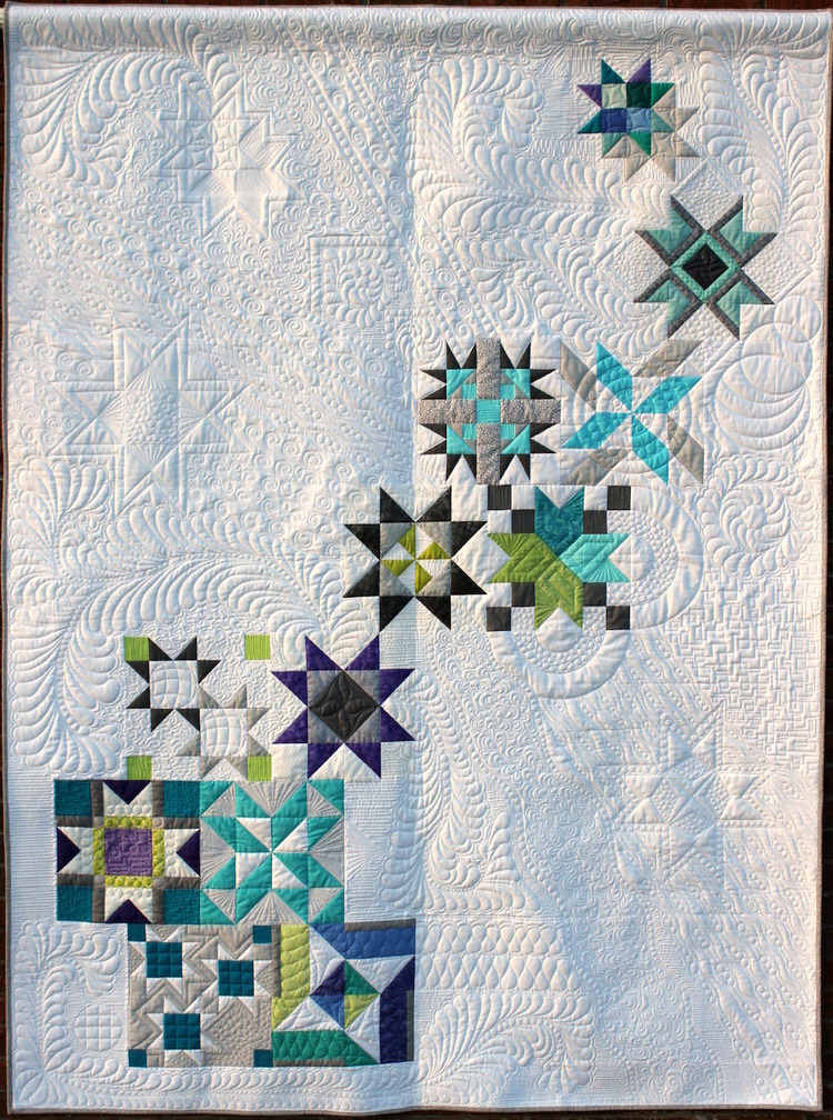 Quilt - Pinwheel Galaxy by MaxieMakes