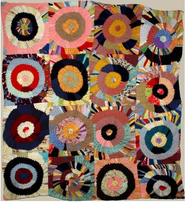 Quilt - 20th cent. African American Multiiple Targets