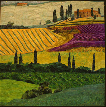 Tuscan Country by Lenore Crawford