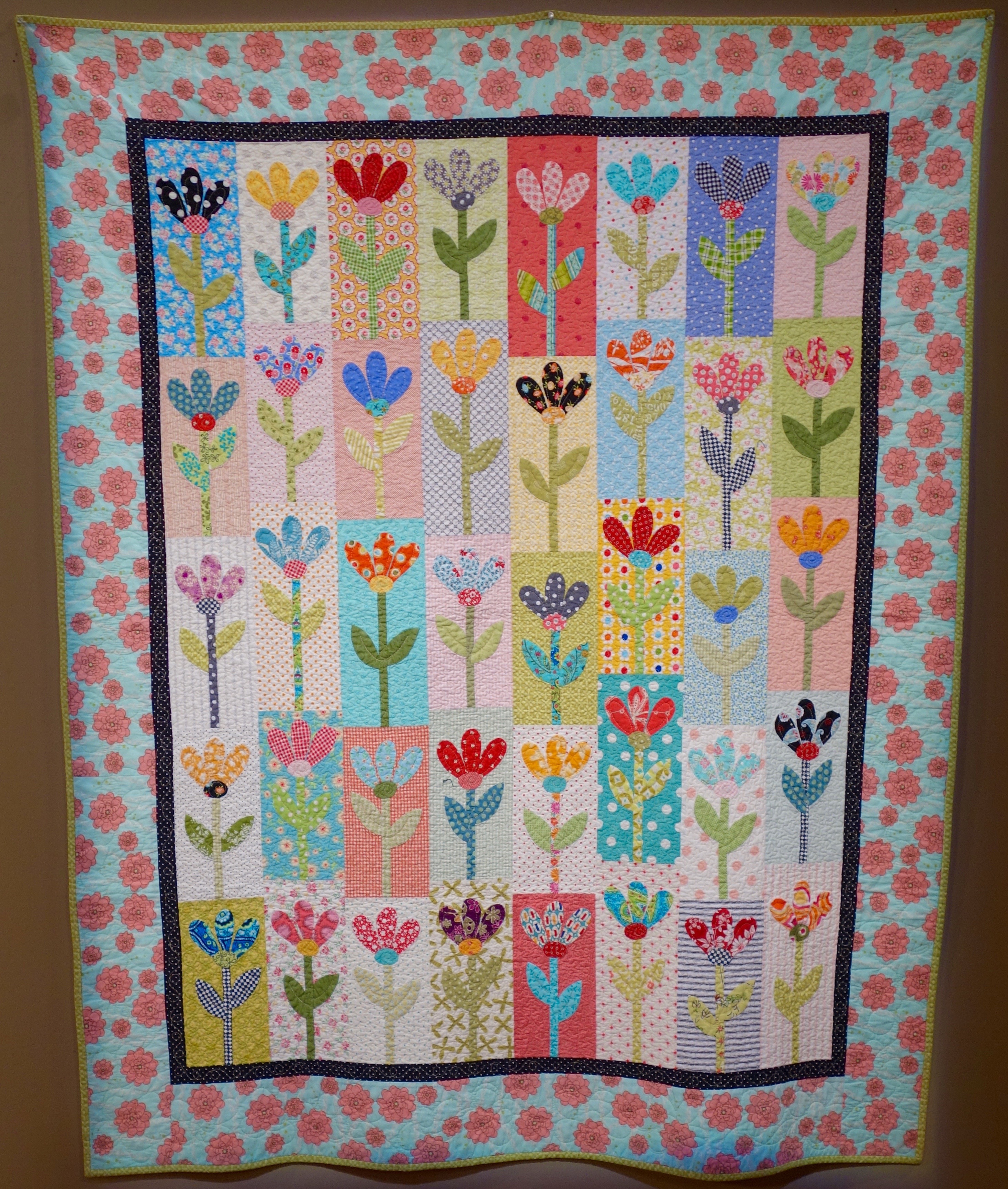 Tessie - a quilt by Amy McClellan