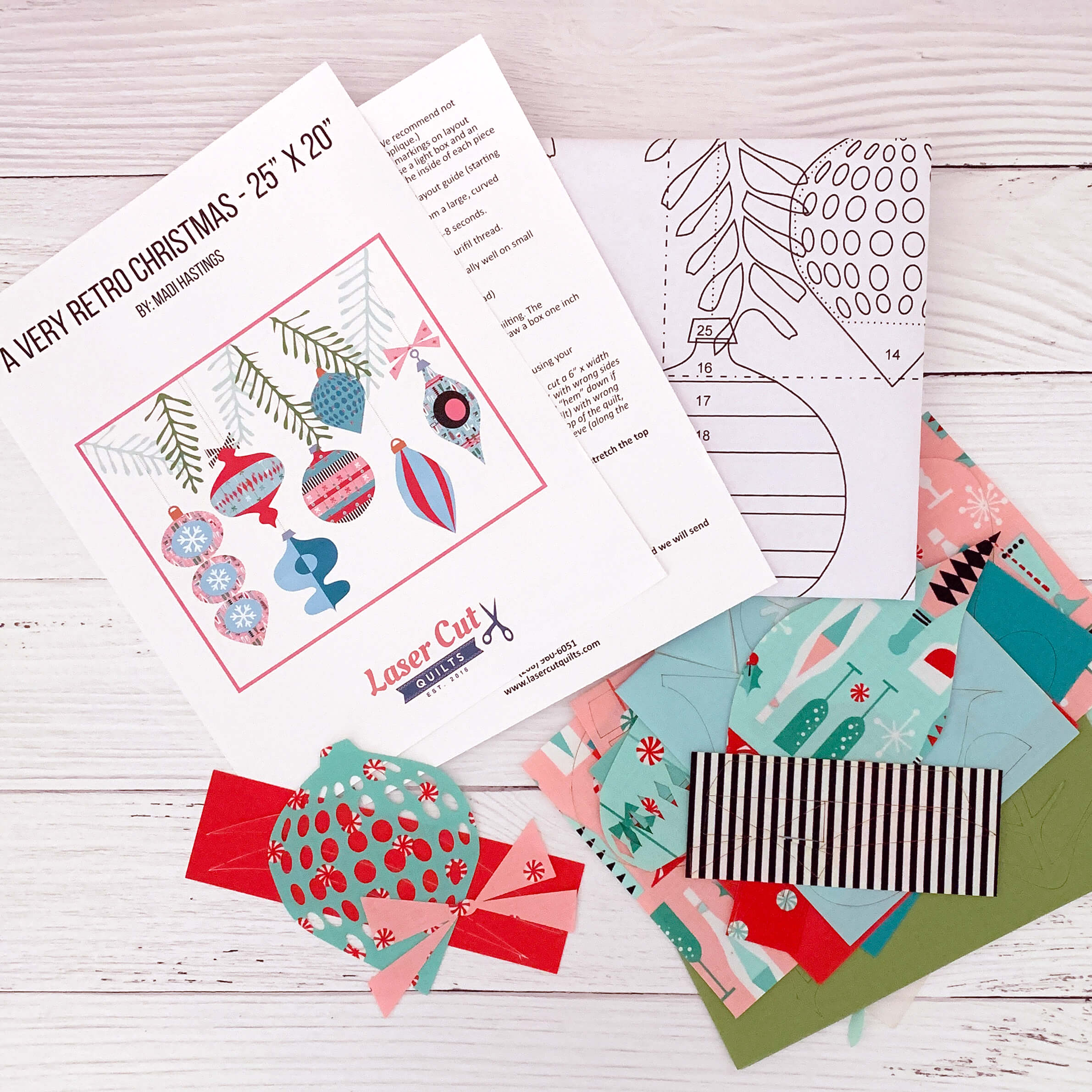 holiday quilt kit