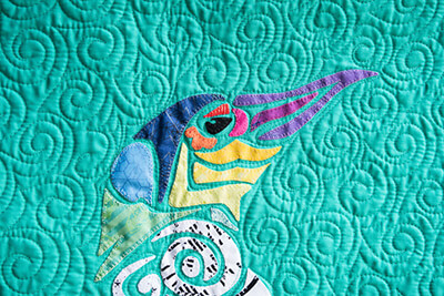 Laser Cut Quilts Picasso Penguin