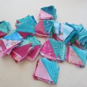 These are my finished half-square triangles. There are 280 of these beauties! -rehak