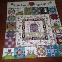 My top is ready, now doubles it  and figure out how to quilt it. <br />It was a pleasure to make it.