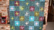 Batik Stars ~ Tossed at Sea