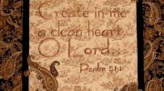 Create in me a clean heart