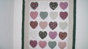 Appliqued Hearts