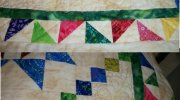 CaroleD, starting the quilting