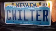 Quilter License Plate