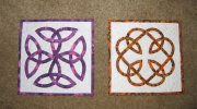 Two Celtic quilts