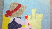 Sunbonnet Sue at the Beach