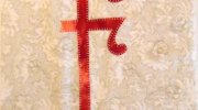 applique f with hand dyes