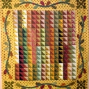 Chocolate Mint - This quilt is called Chocolate Mint. It is a pattern by Jo Morton.