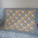 Baby quilt made for Tucker.