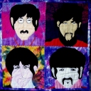 The Fab Four - Although I\'m English this was made for an American/Japanese/German \'Music\' friendship project. I chose the Pop category so I could pay tribute to the Beatles.