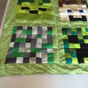 Mine craft therpy blanket