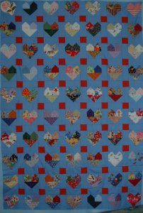 GuangYing's Heart quilt