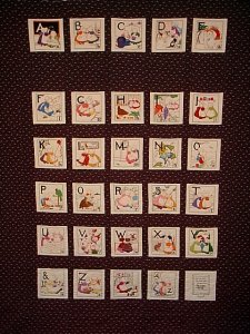 Sunbonnet Alphabet