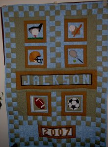 Jackson's Baby quilt