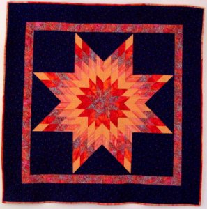 Autumn Lone Star Quilt