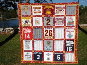 Dustin's T-Shirt Quilt