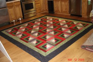 Tuckers Log Cabin Quilt