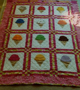 Mallory's Ice Cream Cone Quilt