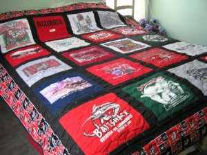 UGA Graduation Quilt