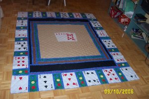 Andy's Card Quilt