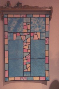 Stained Glass Cross