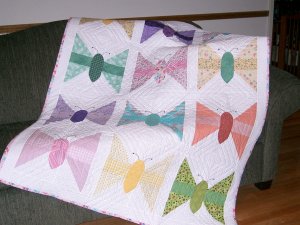 Butterfly quilt