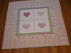 Annette's Heart quilt