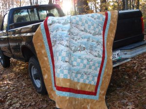 Winter Wonderland Flannel Quilt