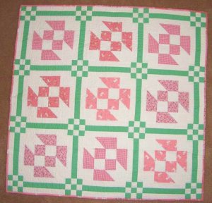 1930s repro Baby Quilt