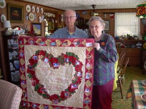 Mason 50th Anniversary quilt