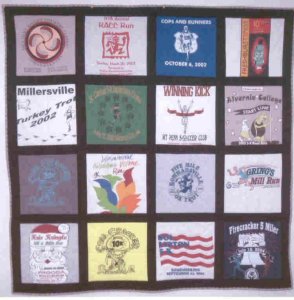 Runner's T-Shirt Quilt