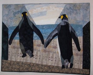 Penquins Leaving