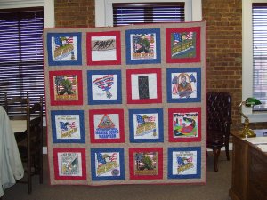 marathon t-shirt quilt