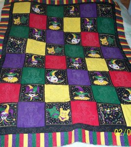 Mardi Gras Quilt