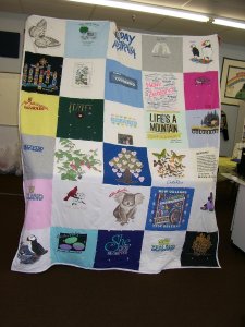 Versie's memorial quilt