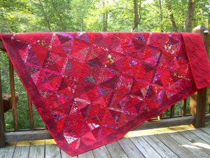 Red Wedding Quilt