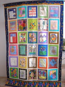 Marcia's Crayon Quilt