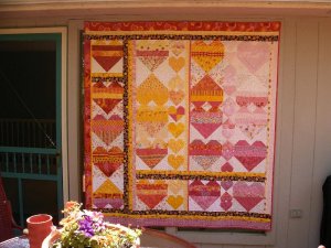 Happy Hearts Healing Quilt