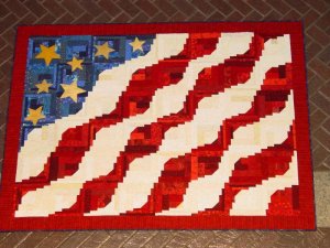 Flag Quilt for Nephew & family