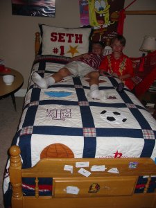 Sports quilt