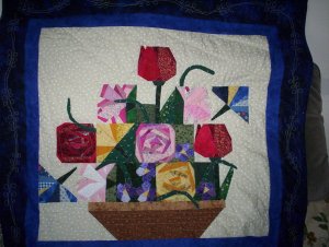 Flower Basket wall hanging