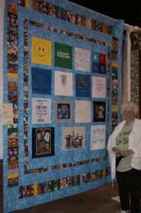 White Family T-shirt Quilt