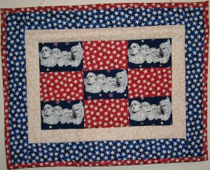 Mt. Rushmore Quilt